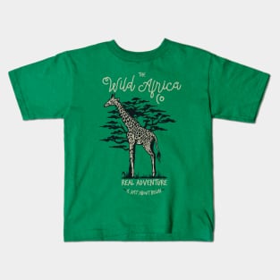 Wild Africa - Giraffe Kids T-Shirt